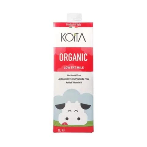 Koita- Organic Low Fat Milk With Vitamin A&D3 1L