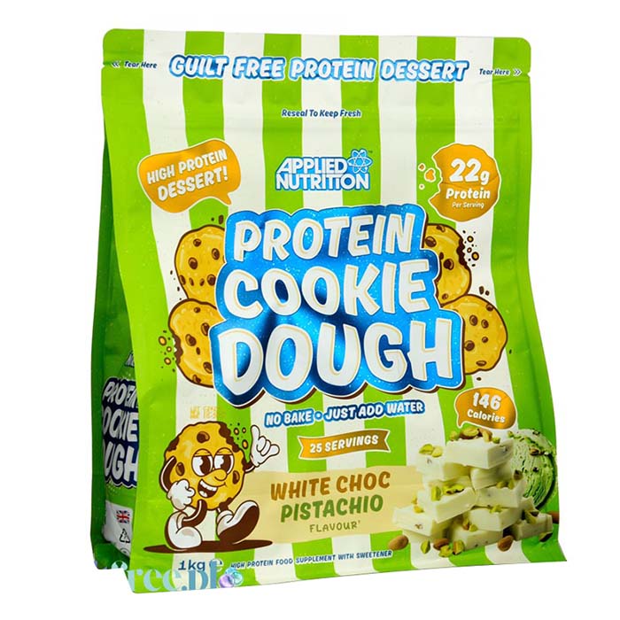 Applied Nutrition Cookie Dough - White Chocolate Pistachio 1Kg