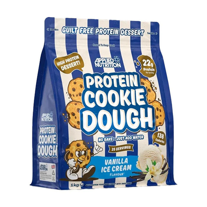Applied Nutrition Cookie Dough - Vanilla Ice Cream 1Kg