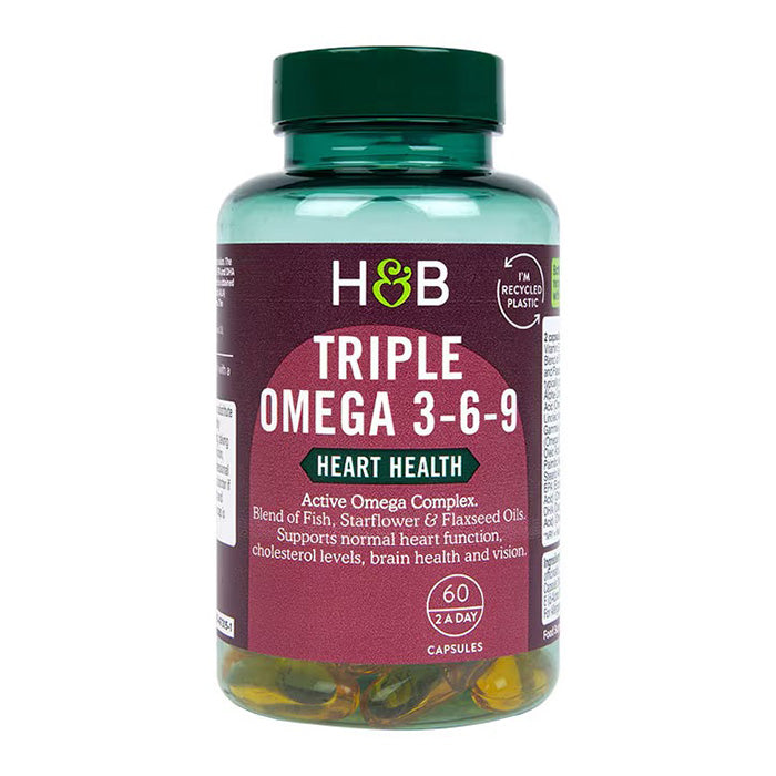 H&B Triple Omega 3-6-9 60 Capsules