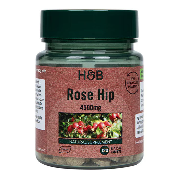 H&B Rose Hip 4500mg 120 Tablets