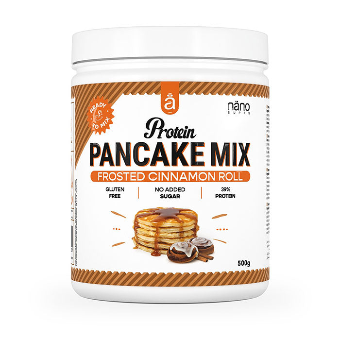 Nanosupps Protein Pancake Mix Frosted Cinnamon Roll