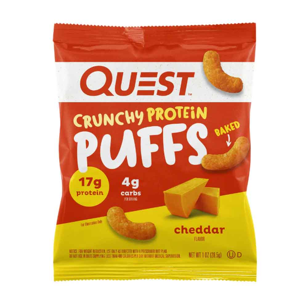 Quest Protein Puffs Cheddar 28.5G