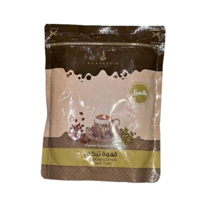 Saadeddin Turkish Cofee Pack w/ Cardamom 200g