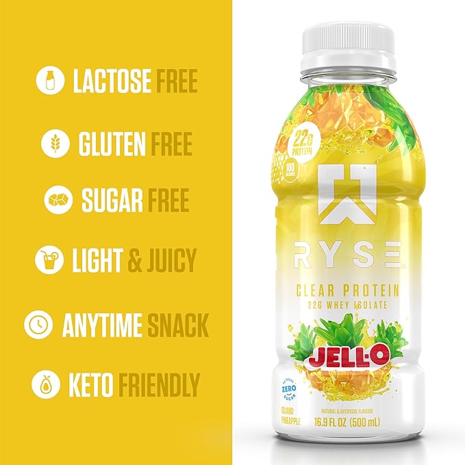 Ryse Clear Protein Jell O 500Ml