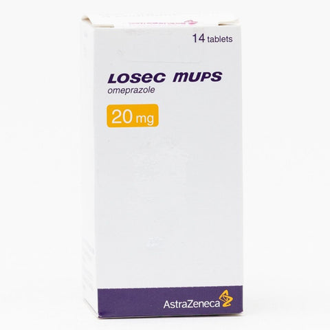 LOSEC 20MG CAPSULES 14'S