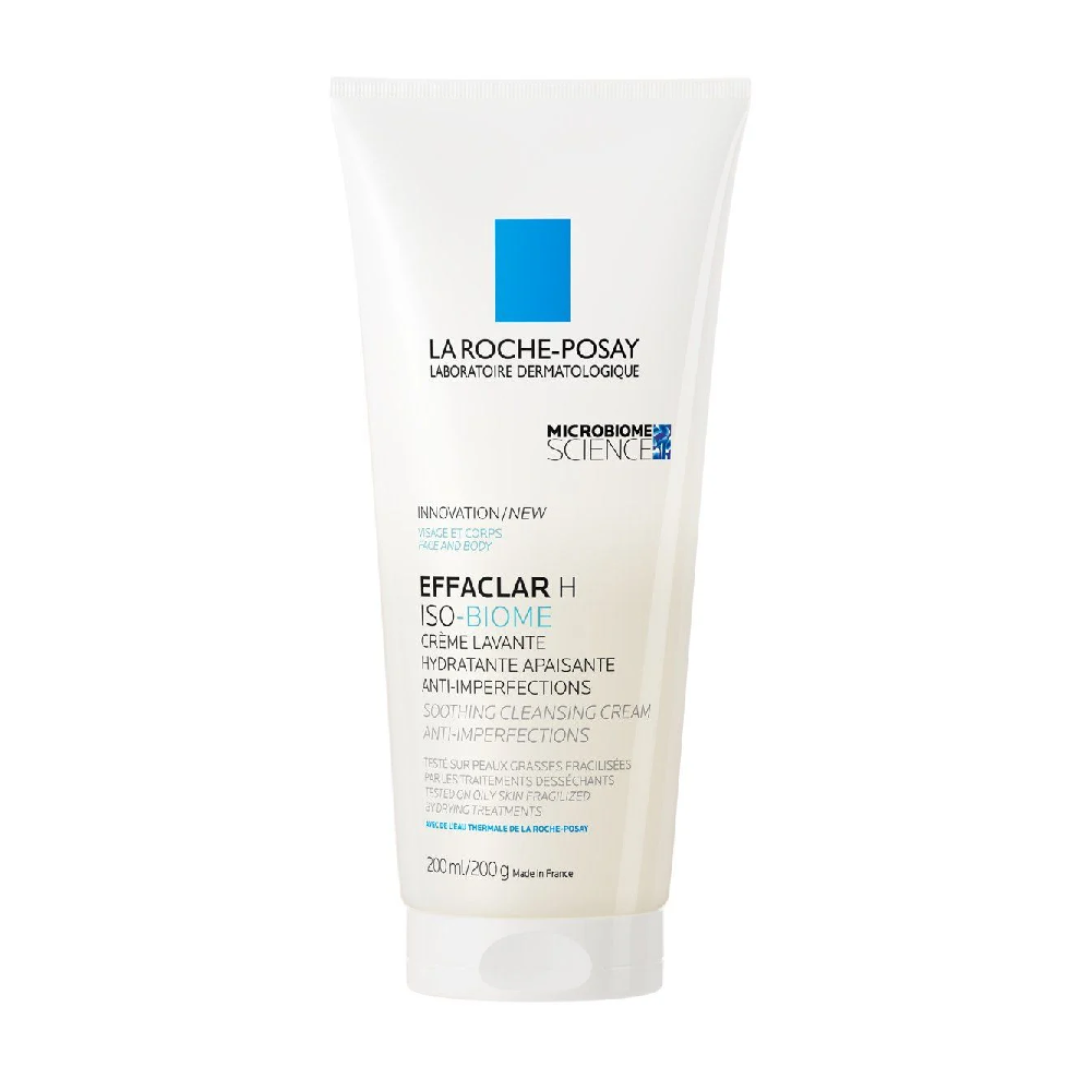 La Roche-Posay Effaclar H Isobiome Hydrating Cleansing Cream for oily, and acne prone skin 200ml