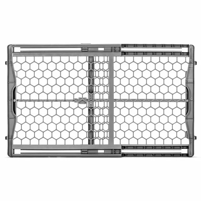 Regalo - Plastic Expandable Safety Gate - 106 X 60 Cm (Grey)