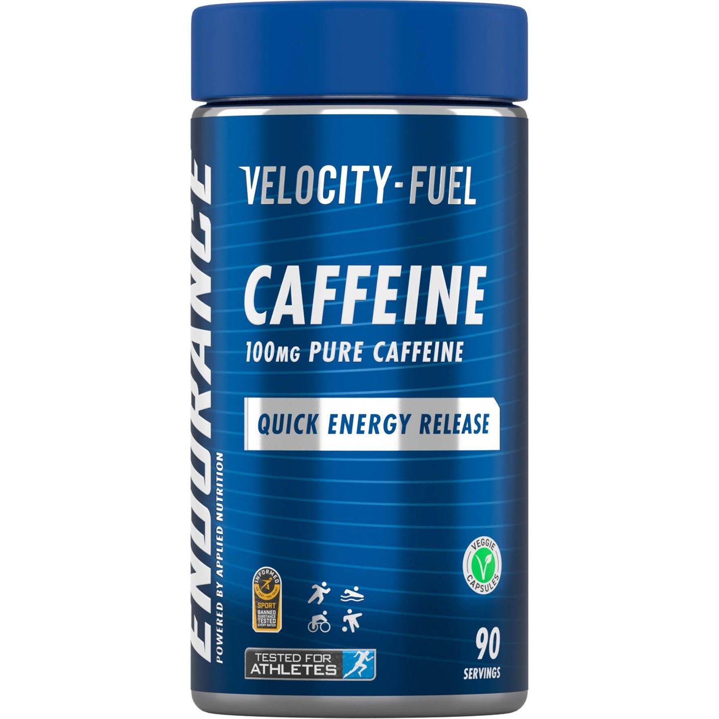 Applied Nutrition Endurance Caffeine Capsules 100Mg