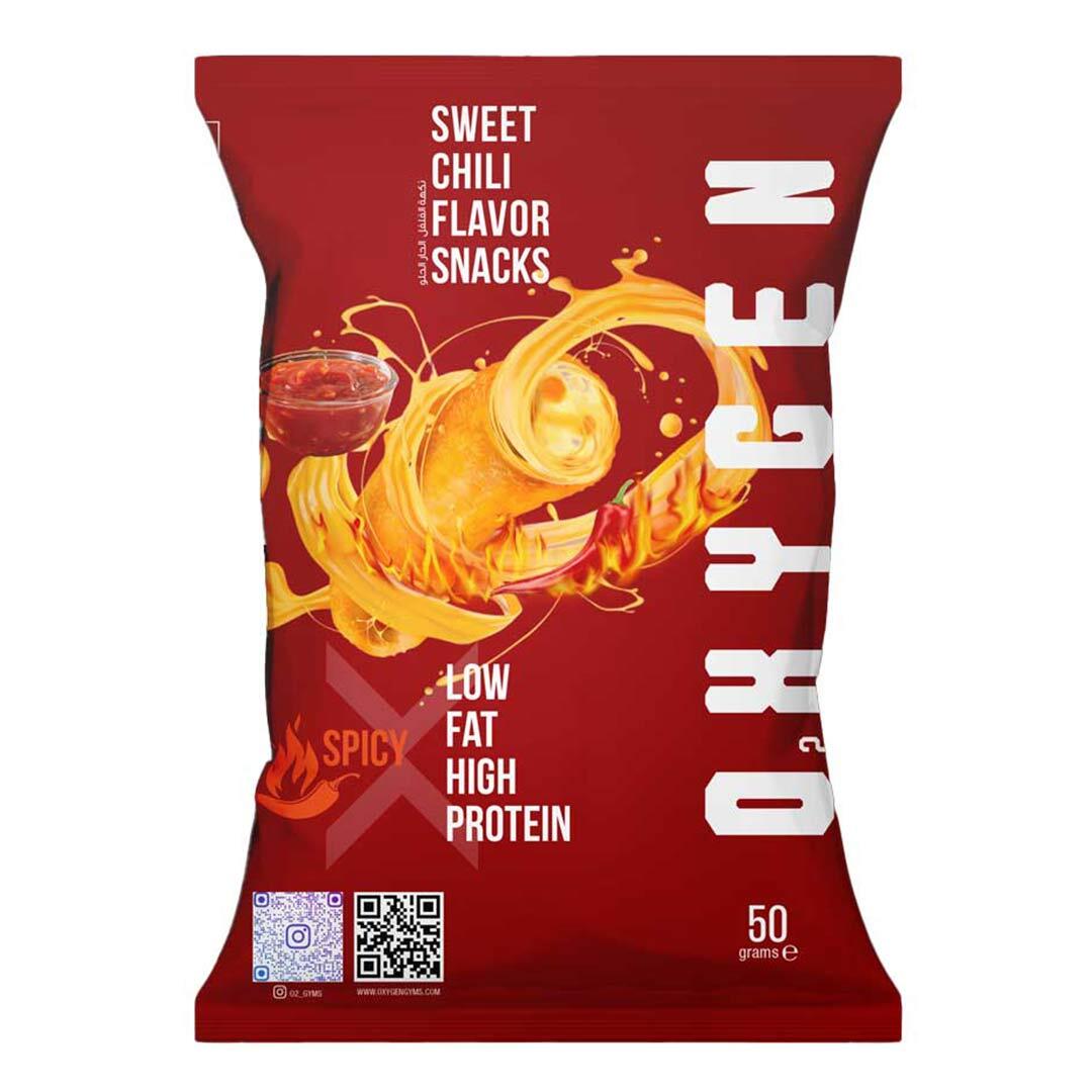 Oxygen Protein Snacks Sweet Chili 50G