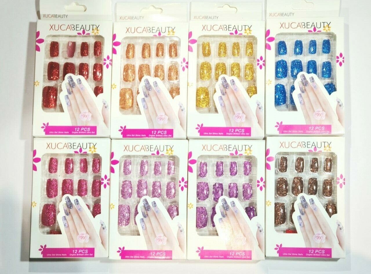 Xucuabeauty طلاء أظافر كلاسيكي 12 قطعة