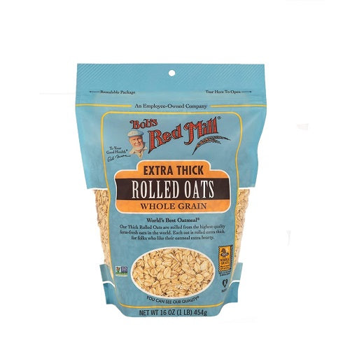 Brm Extra Thick Rolled Oats 454g