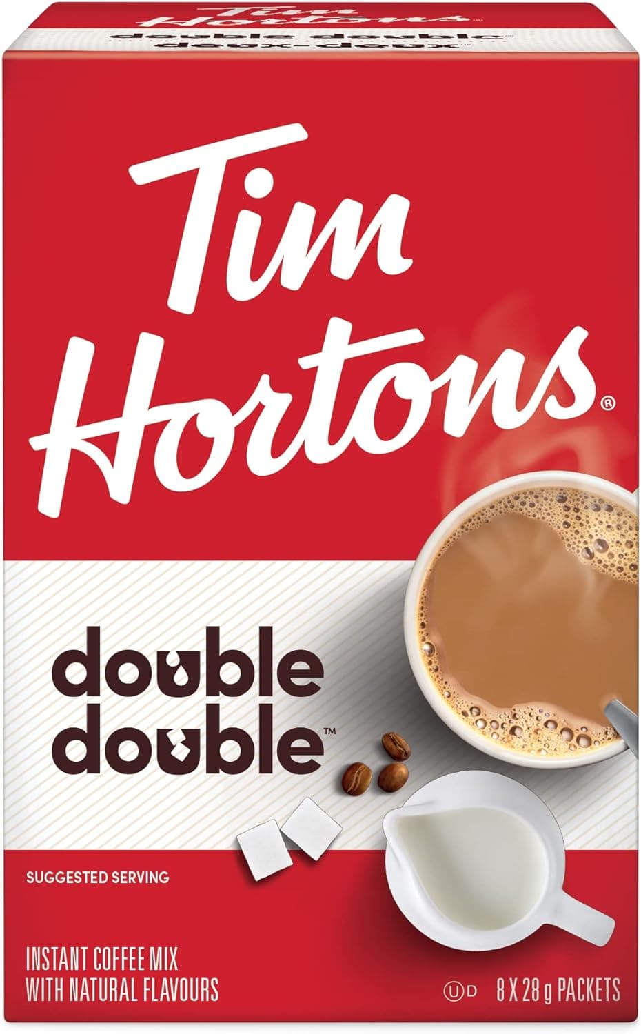 Tim Hortons Double Double Packet 8X 28 Gr Ea
