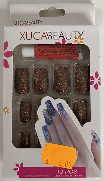 Xucuabeauty طلاء أظافر كلاسيكي 12 قطعة