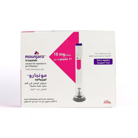 Mounjaro 10 Mg/0.5ml Pre-Filled Pen 1VS NEED  Prescription .