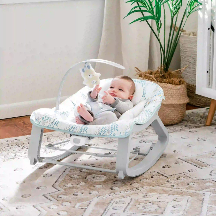 Keep Cozy 3-In-1 Grow With Me Bounce & Rock Seat - Spruce