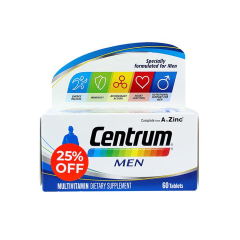 Centrum Men Multivitamin Tablets, 60 Count, 25% Off