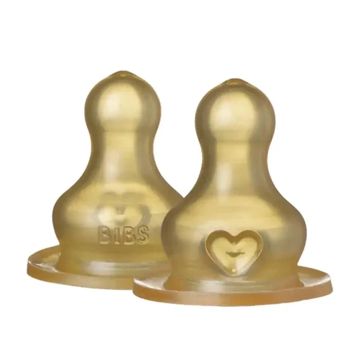Bibs Baby Bottle Nipple Fast Flow 2 Packs
