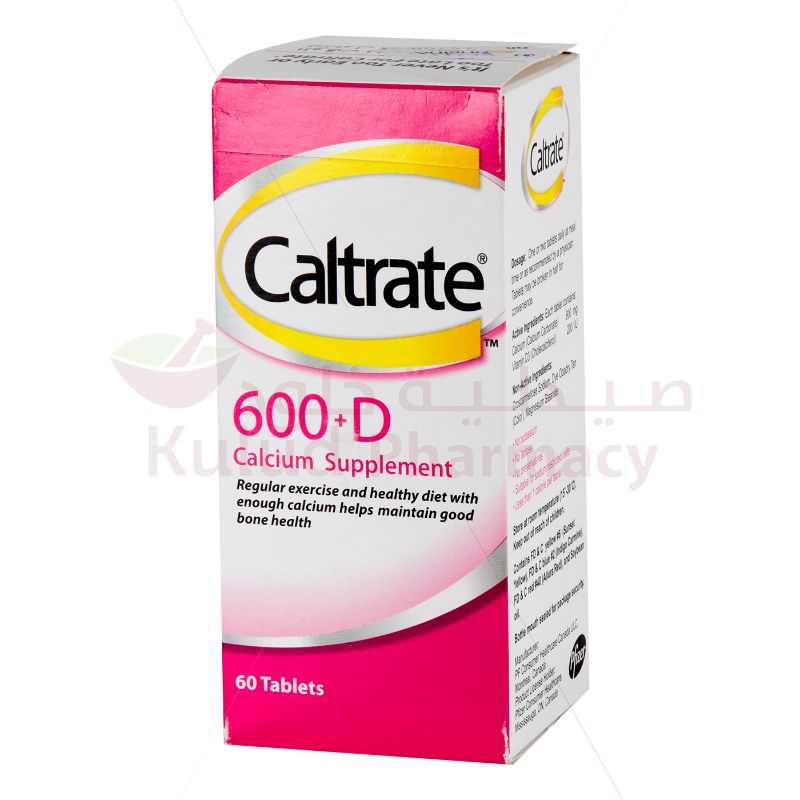 Buy Caltrate D Tablet 600 Mg 60 Tab Online - Kulud Pharmacy