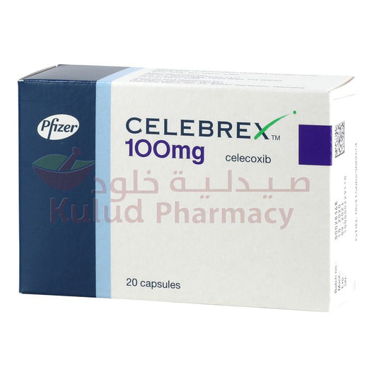Buy Celebrex Capsule 100 Mg 20 CAP Online - Kulud Pharmacy