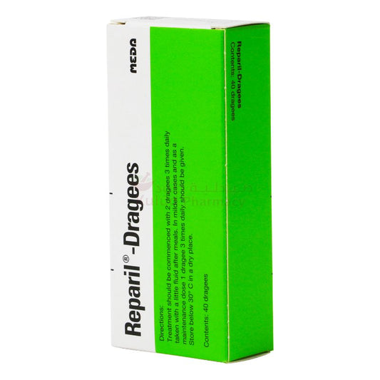Buy Reparil Tablet 20 Mg 40 PC Online - Kulud Pharmacy