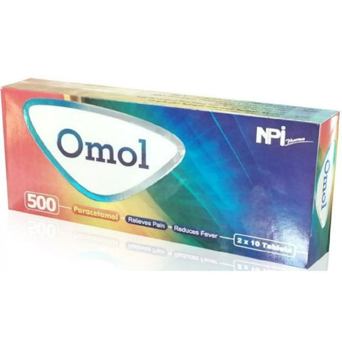 Buy Omol Tablet 500 Mg 20 PC Online - Kulud Pharmacy