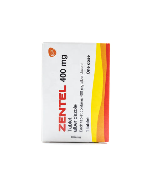 ZENTEL400MG TABLET 1'S