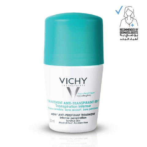 Vichy Deodorant Roll-On Alcohol-Free (Green) 50ml