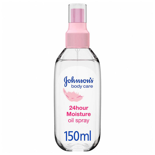 Buy Johnson And Johnson Oil Spray 150 ML Online - Kulud Pharmacy