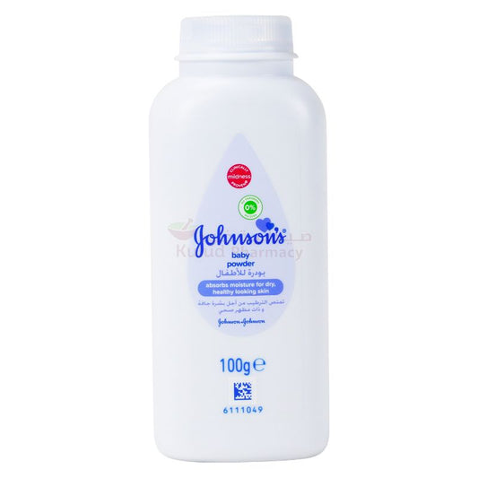Buy Johnson And Johnson Baby Powder 100 GM Online - Kulud Pharmacy