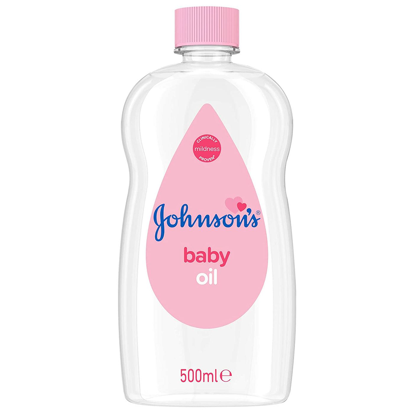 Buy Johnson And Johnson Baby Oil 500 ML Online - Kulud Pharmacy