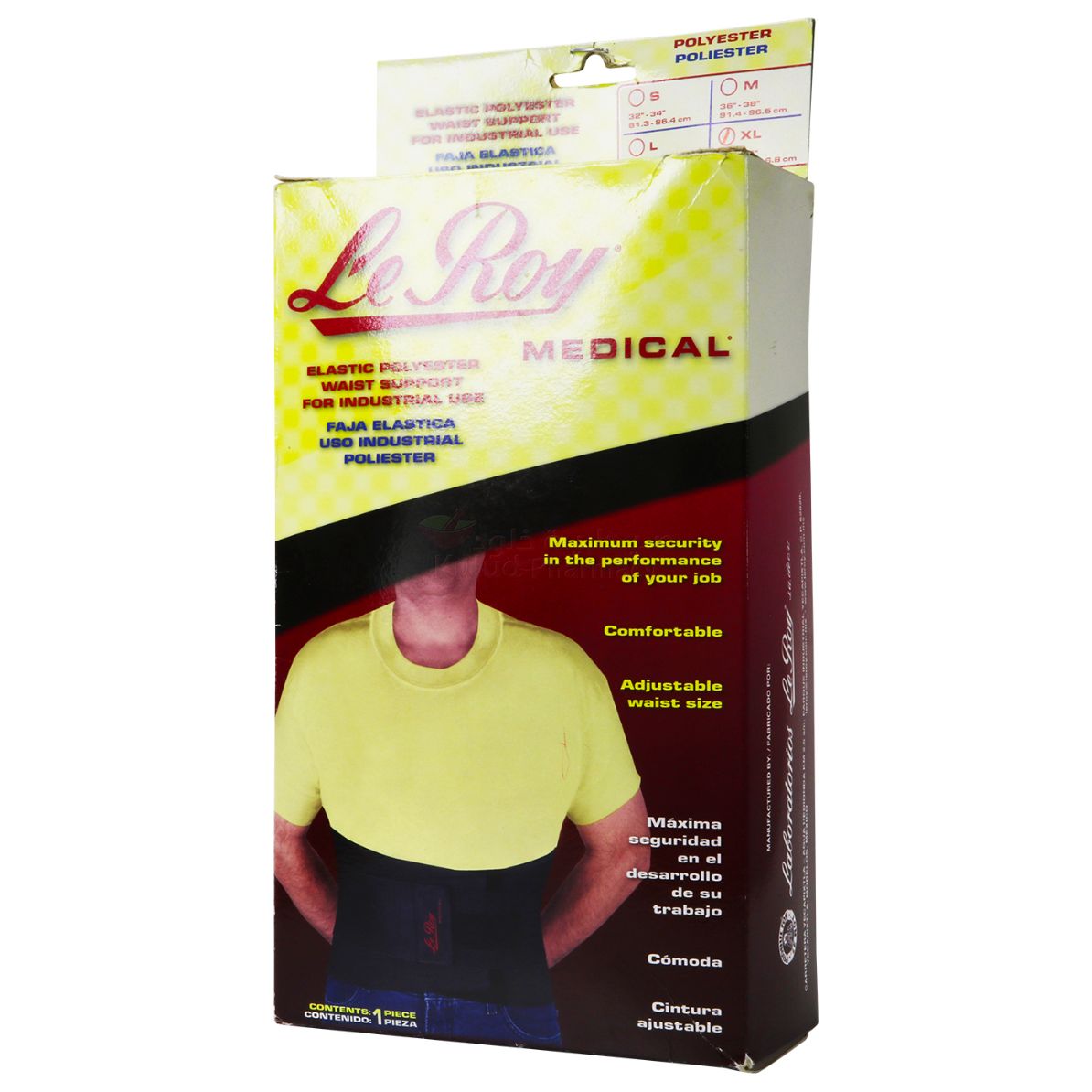 Buy Le Roy Xl Elastic Waist Support 1 PC Online - Kulud Pharmacy
