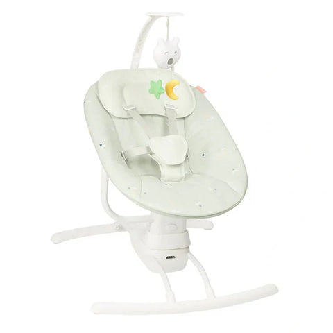 Badabulle Lateral Nursery Baby Swing with Remote Control (Lichen)