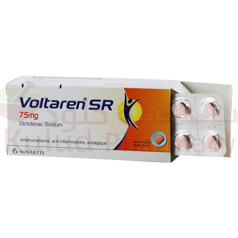 Buy Voltaren Sr Tablet 75 Mg 30 PC Online - Kulud Pharmacy