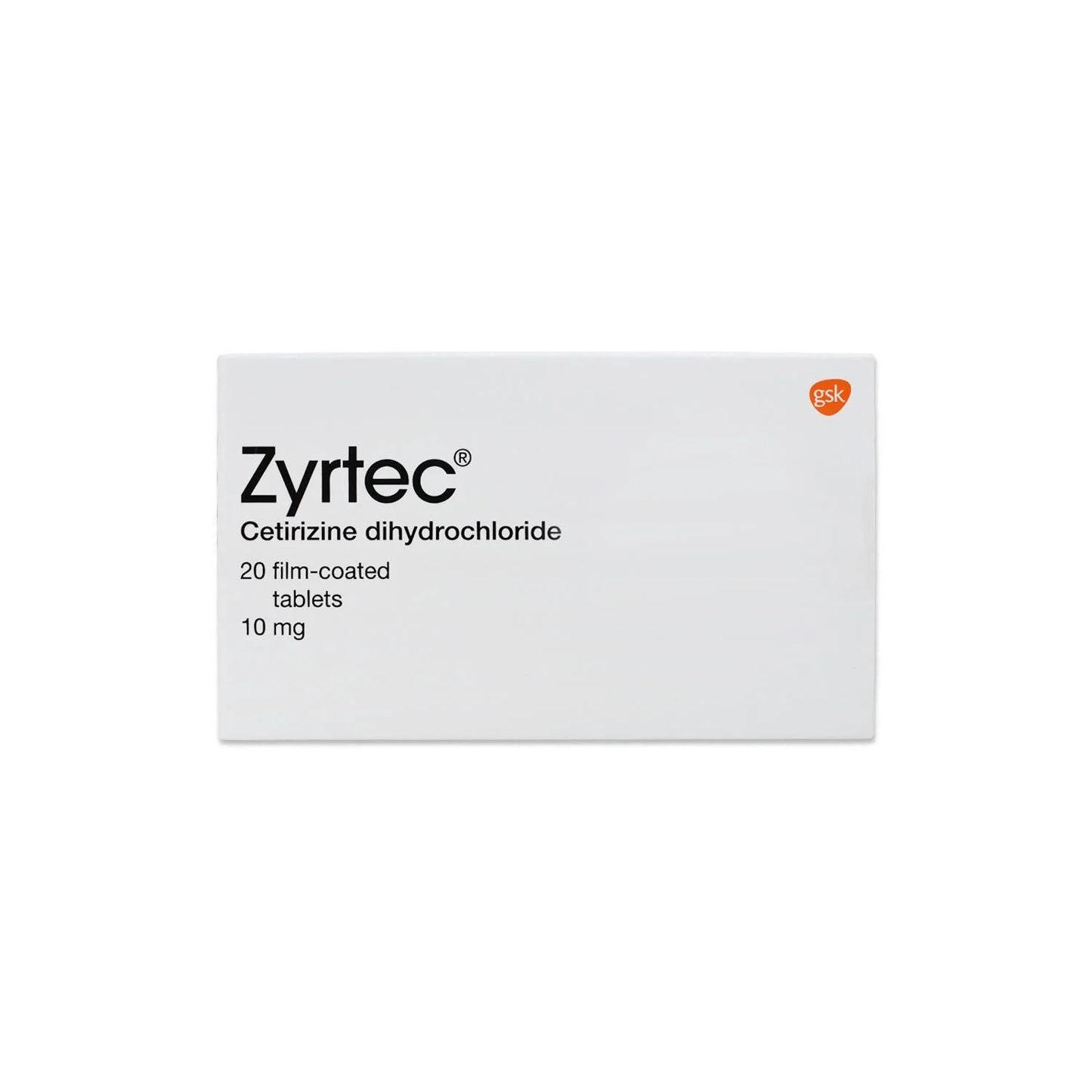 ZYRTEC 10MG TABLETS 20,S