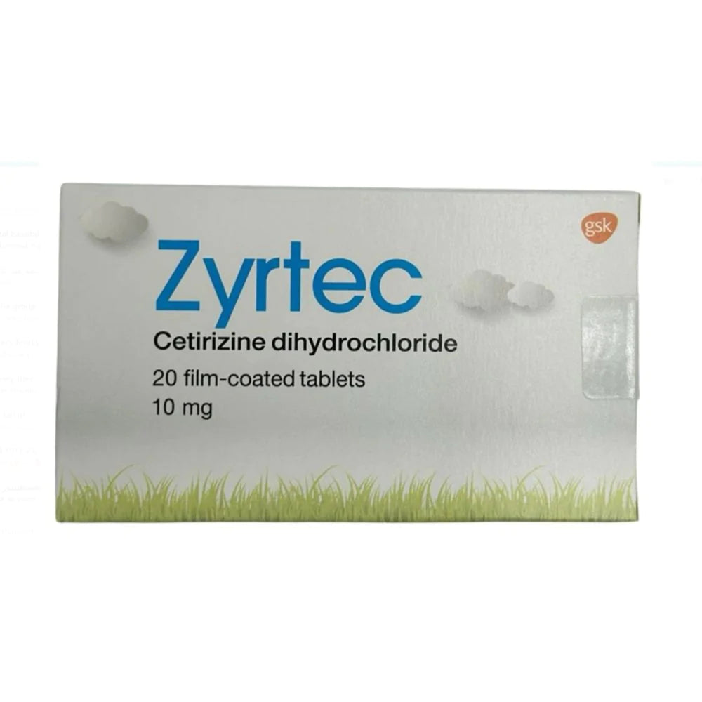 ZYRTEC 10MG TABLETS 20,S