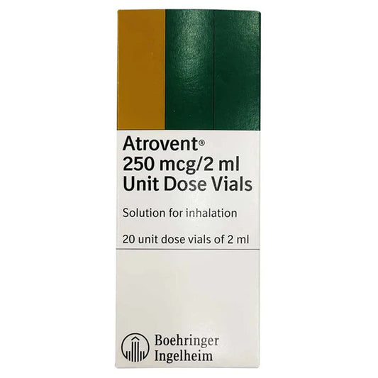 Atrovent 250mcg/2ml Vials 20's