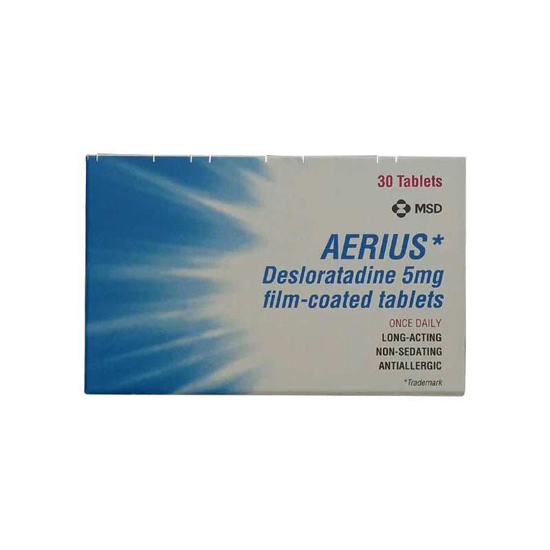 AERIUS 5MG TABLETS 30'S