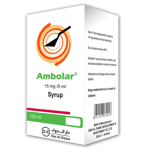 Buy Ambolar Syrup 100 ML Online - Kulud Pharmacy