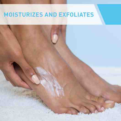 CeraVe SA Renewing Foot Cream for Dry, Rough, and Cracked feet with Hyaluronic Acid 88Ml