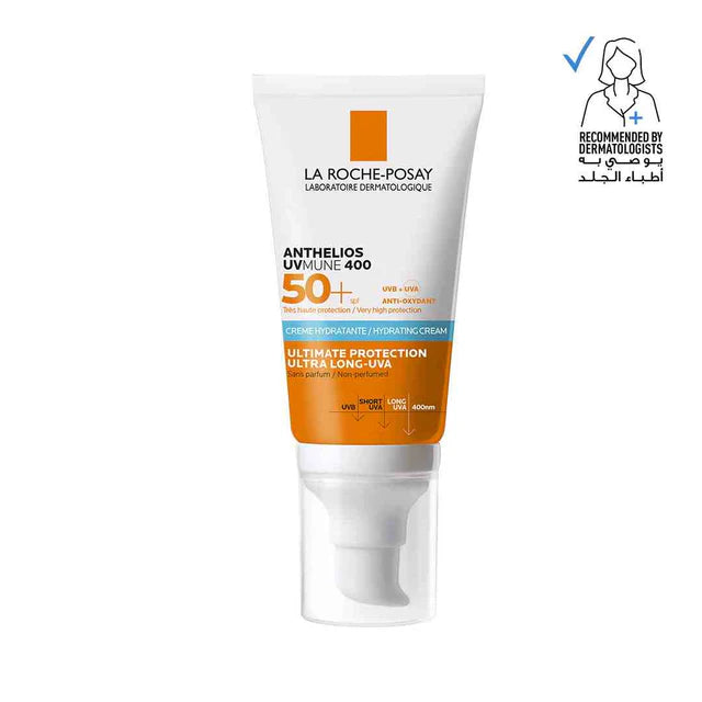 La Roche Posay Anthelios Uvmune 400 Crema Hydratante Spf50+ Unscented 50ml