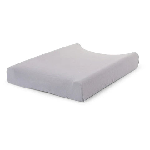 Childhome Changing Cushion Cover - Tricot Pastel Mouse Grey (Cushion Sold Separately)