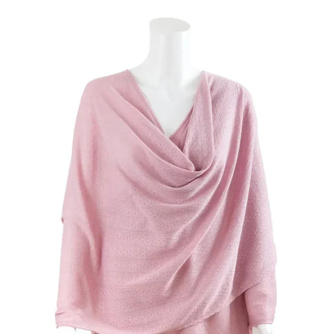 Bebitza - Textured Knit Nursing Cover - Pink