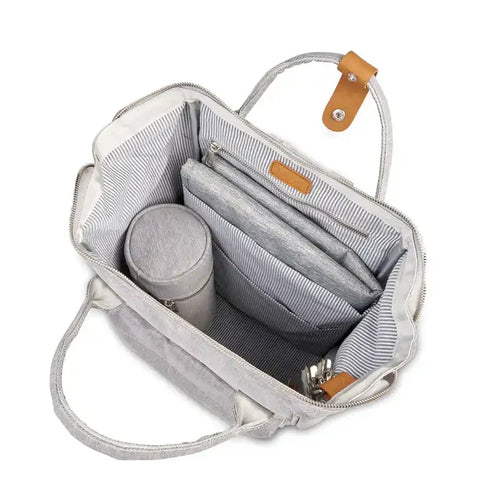 Bababing - Mani Backpack Changing Bag (Grey Marl)