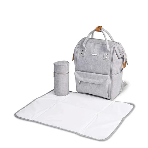 Bababing - Mani Backpack Changing Bag (Grey Marl)