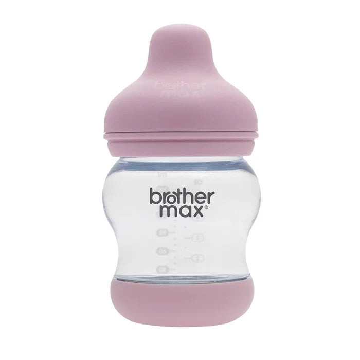 Brother Max - Pp Anti-Colic Feeding Bottle 160Ml/5Oz + S Teat (Pink)