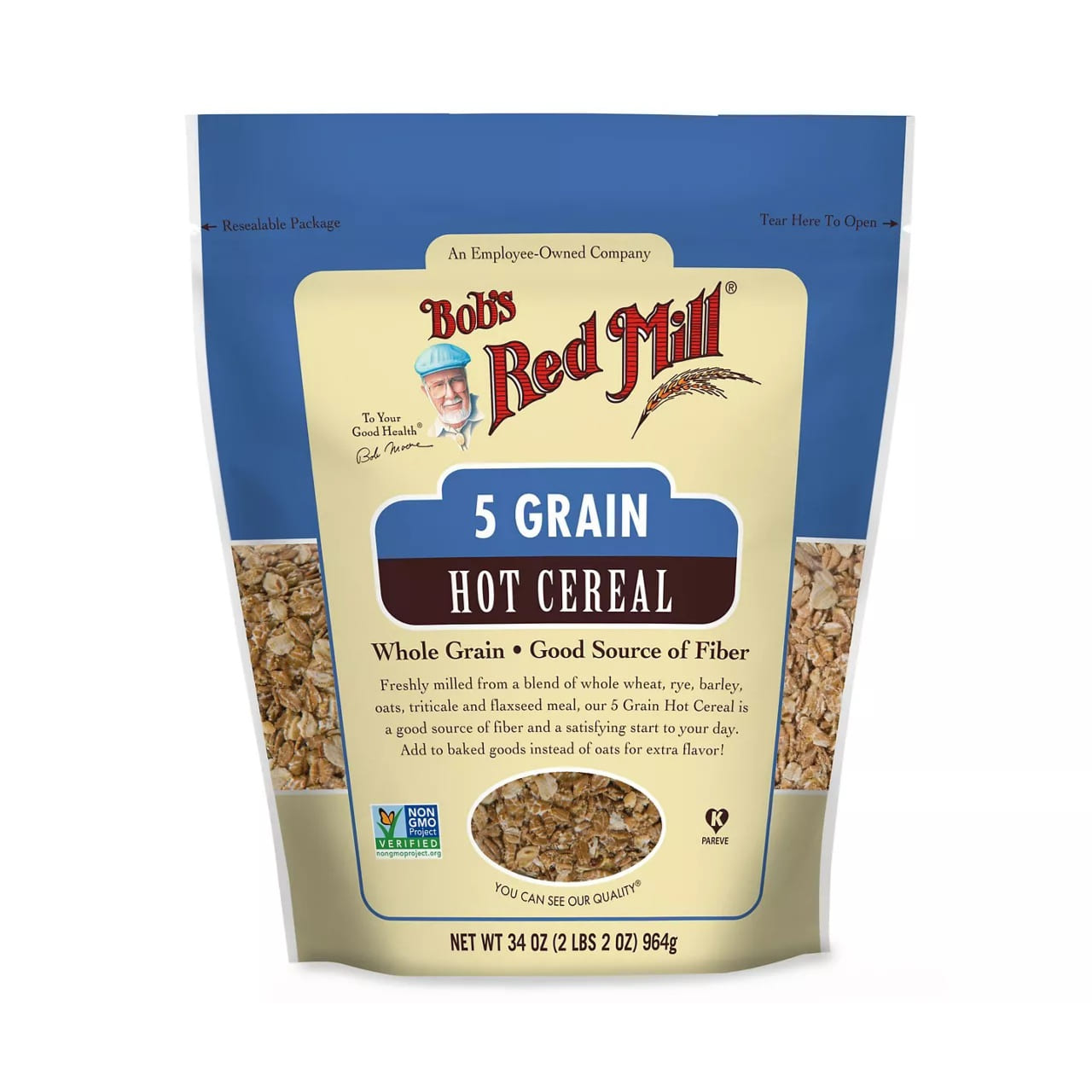 Bob's Red Mill - 5 Grain Cereal Rolled 964g