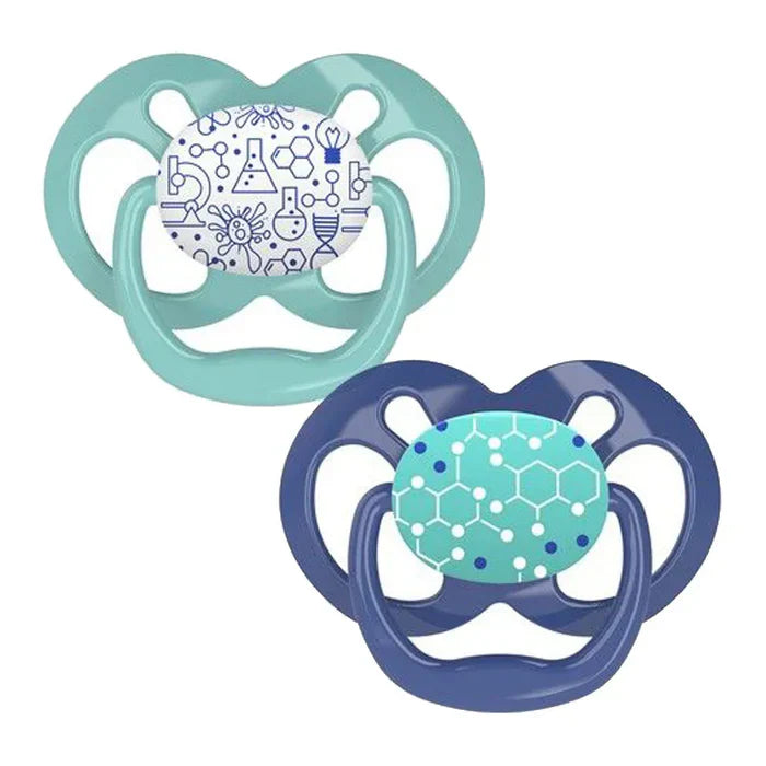 Dr.Browns Advantage Pacifier - Stage 2, 2-Pack (Blue)