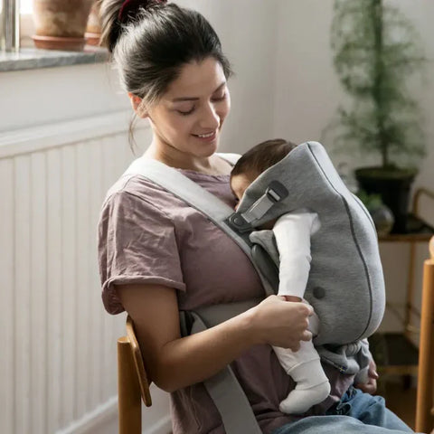 Babybjorn Baby Carrier Mini, 3D Jersey (Light Grey)