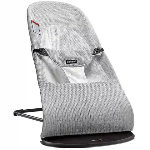 Babybjorn Bouncer Balance Soft, Silver/White, Mesh